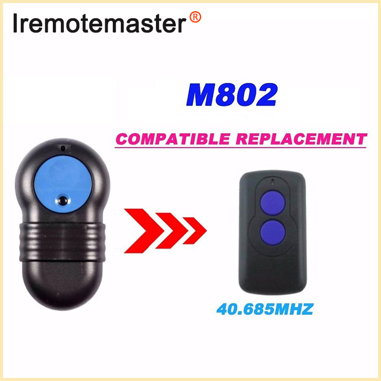 M802 ப்ளூ கேரேஜ் டோர் ரிமோட் ப்ரோலிஃப்ட் 230T/430R ரிமோட் கண்ட்ரோலுக்கு
